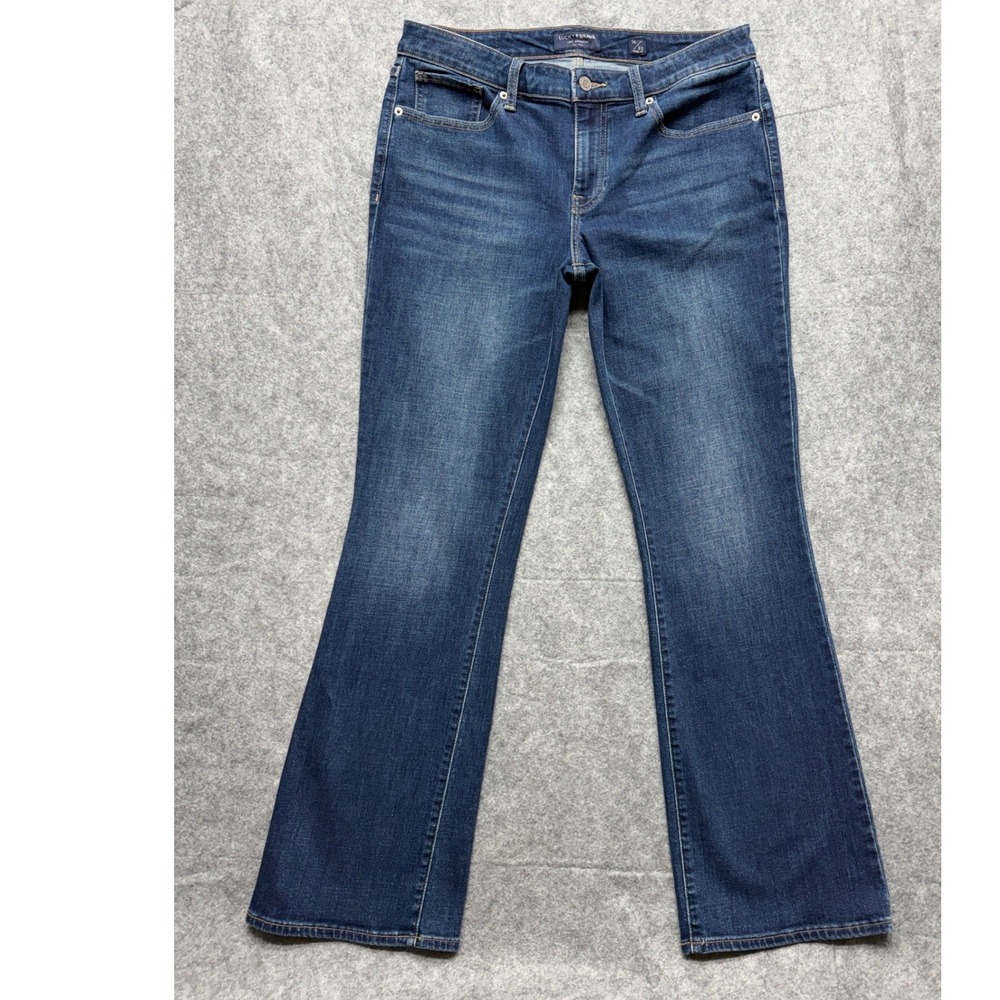 Lucky Brand Lolita Low Rise Bootcut Jeans Dark Wash Blue Size 14/32 Regular